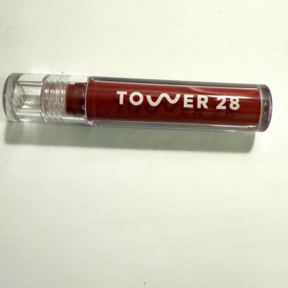 Tower 28 Lip Gloss in Sesame